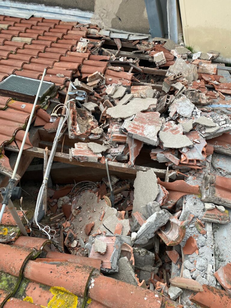 Chantier Novalex Toiture avant travaux