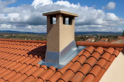 abergement de cheminée novalex toiture